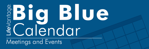 LifeVantage Big Blue Calendar
